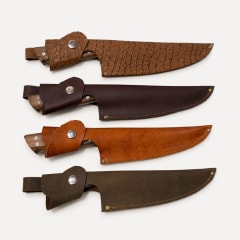Funda de Cuero Porta Cuchillos | 18 a 23 cm