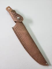 FUNDA PORTA CUCHILLOS DE CUERO