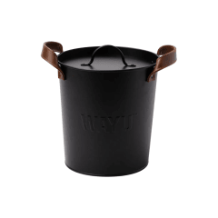 Hielera Metálica con Tapa Wayu para Bebidas | Cooler para Cervezas, Vino y Asados