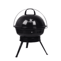 Parrilla a Carbón Portátil Kangkawe – Estilo Americano con Ahumador | Parrillero Austral