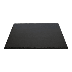 Plato de Piedra Pizarra Cuadrado 25x25 cm – Presentación gourmet con estilo rústico