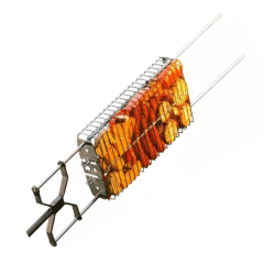 Rejilla para Alimentos Kanka – Acero Inoxidable con Altura Ajustable | Parrillero Austral