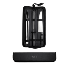 Set Parrillero 3 Piezas Wayu | Herramientas esenciales para el maestro del asado