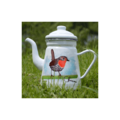 Tetera Enlozada Vintage 1.5lts