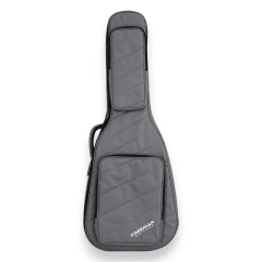 Funda para guitarra folk Freeman color gris