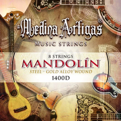 Set 8 Cuerdas Mandolina Medina Artigas