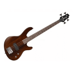 CORT Bajo eléctrico de 4 cuerdas Open Pore Walnut