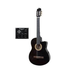 Palmer PC13CEQ-PEQ1-BK Guitarra Acústica Clásica Negra