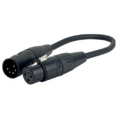 KA-MALEON CABLE ADAPTADOR XLR 3pines A XLR 5pines/5M