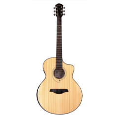 Guitarra Palmer Con Funda PF-31CEQN
