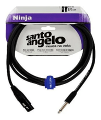 Santo Angelo Ninja XLR Hembra a TS Plug 3.05m