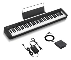 CASIO CDP-S110BKC2 PIANO TRANSPORTABLE 88 TECLAS CONTRAPESADAS CON PEDAL SUSTAIN