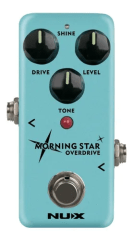 PEDAL PARA GUITARRA OVERDRIVE NOD-3 NUX morning star