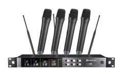 Relacart EZ MI4 Sistema inalámbrico de cuatro micrófono 0