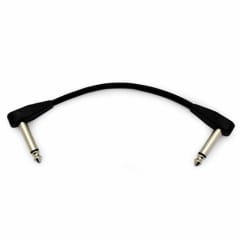 Santo Angelo Cable Pedales OFC FLATCONN BK 25cm Plug 2L