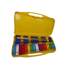 Metalofono 25 Notas Amarillo MET25YL 0
