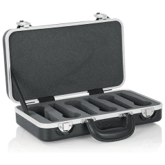 GATOR GM6 PE MALETA 6 MICROFONOS