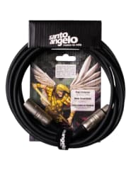 OFC ANGEL-LW BK 4.57M XLR Santo Angelo Cable Micrófono 15ft