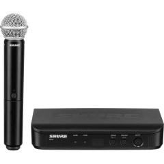 Shure BLX24/PG58-M15 Sistema Inalambrico para Voz con Micrófono PGA58
