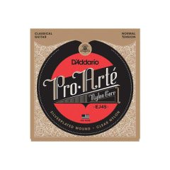 Cuerdas Daddario Pro Arte Silver Clear EJ45