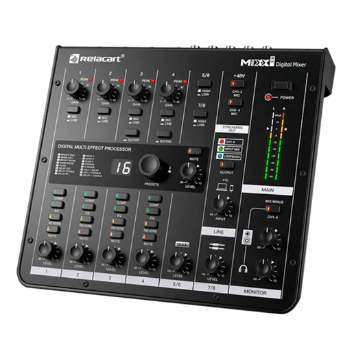 Relacart MIXX8.6 Mezclador Digital1