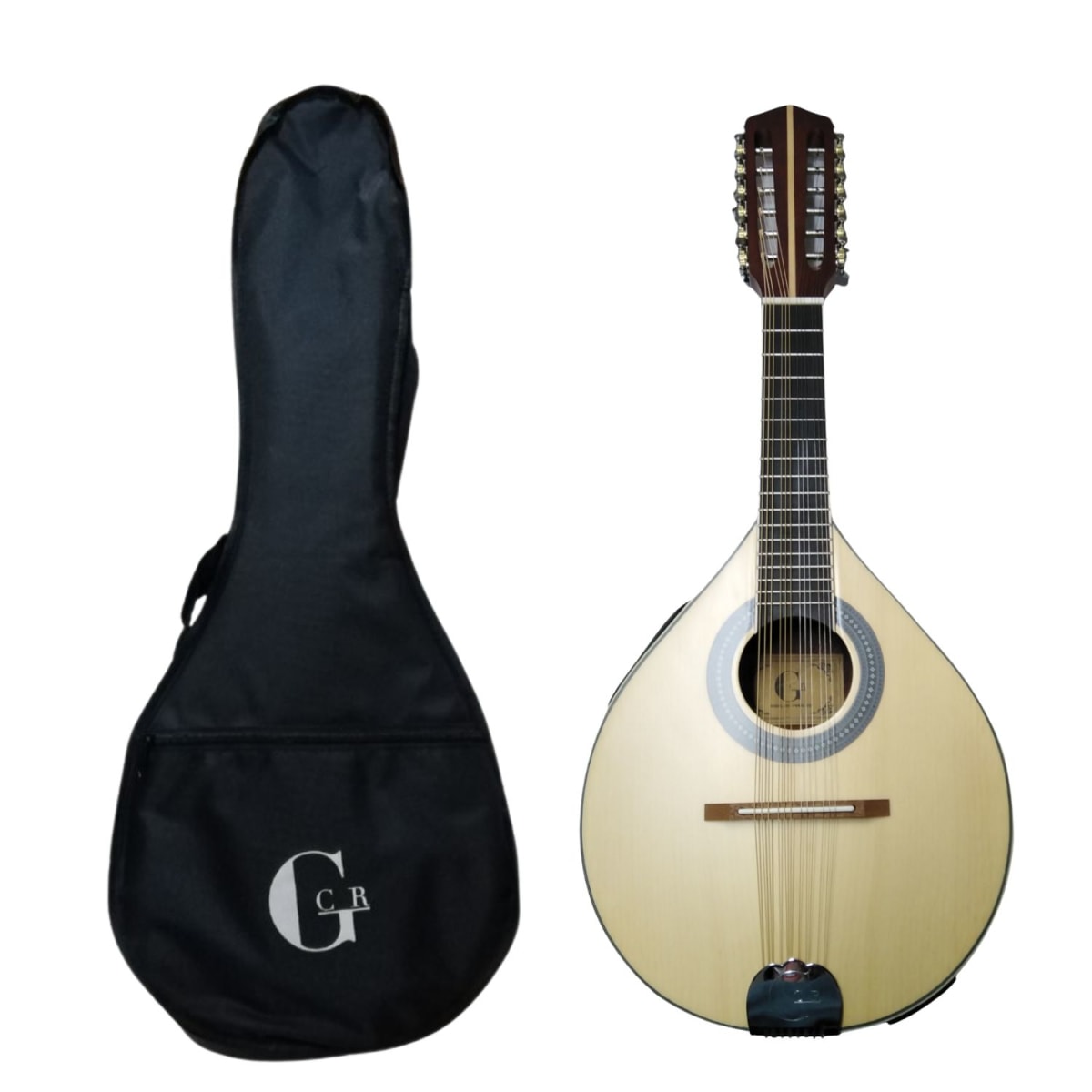 Mandolina Electroacústica GCR 12 cuerdas1