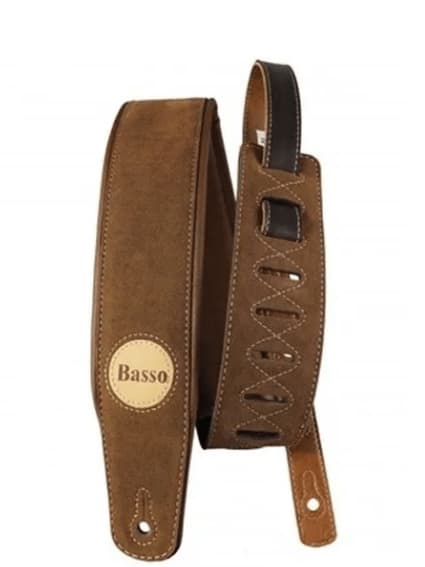 Basso Correa Guitarra CLASSIC CLA 04 Suede Cafe Gamuza 7 -145cm1