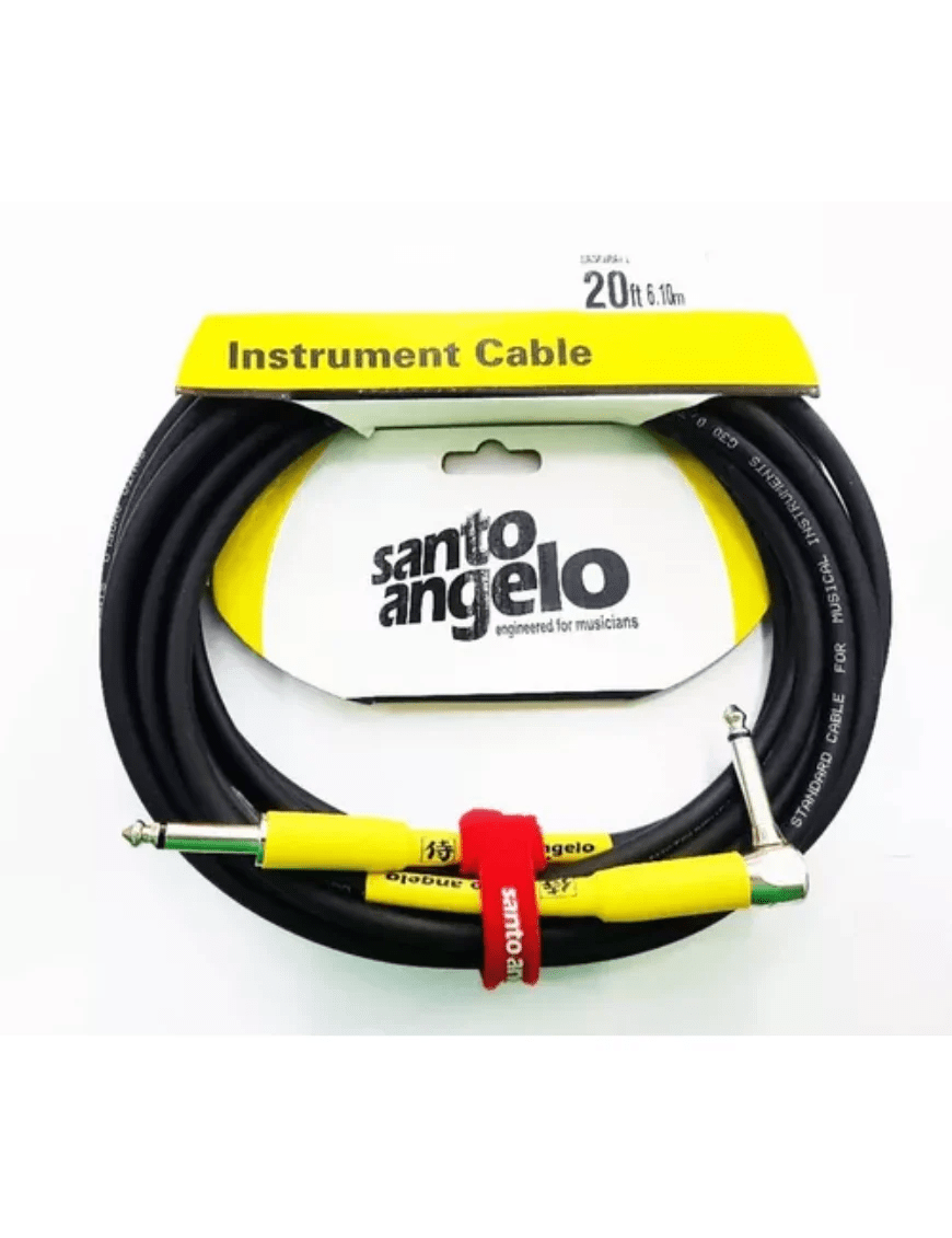 SAMURAI 6,10M Plug Santo Angelo Cable Guitarra1