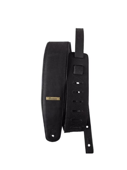 Correa Basso Classic Custom Shop Negro Cuero CLA SC-011