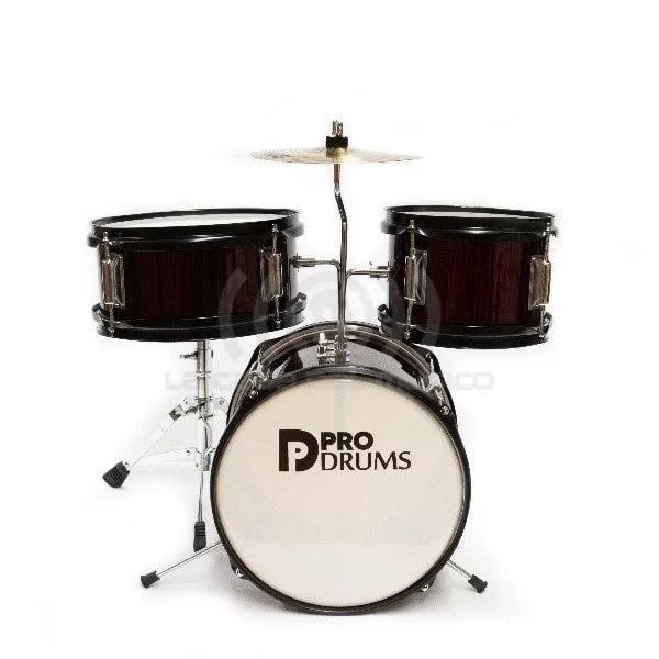 Batería Junior Prodrums 3Pcs  PRD01-WR Wine Red1