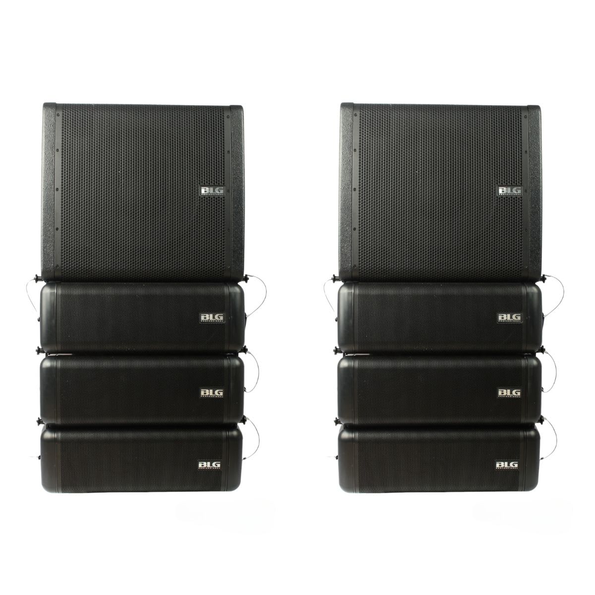 Line Array BLG BLA206A SUB15 X 3 Cajas1