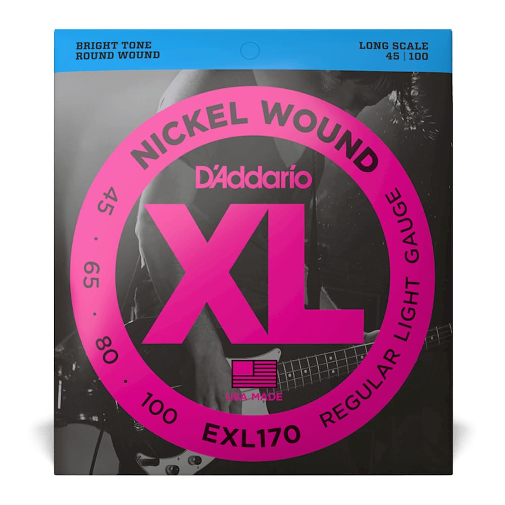 CUERDAS BAJO ELECTRICO 4 CUERDAS EXL170 DADDARIO1