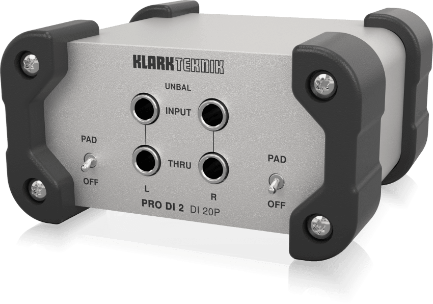 Caja Directa Estéreo Pasiva Klark Teknik DI20P4