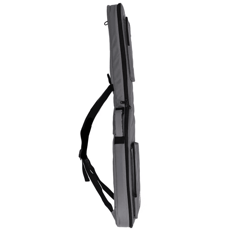 Funda para bajo eléctrico Freeman color gris3