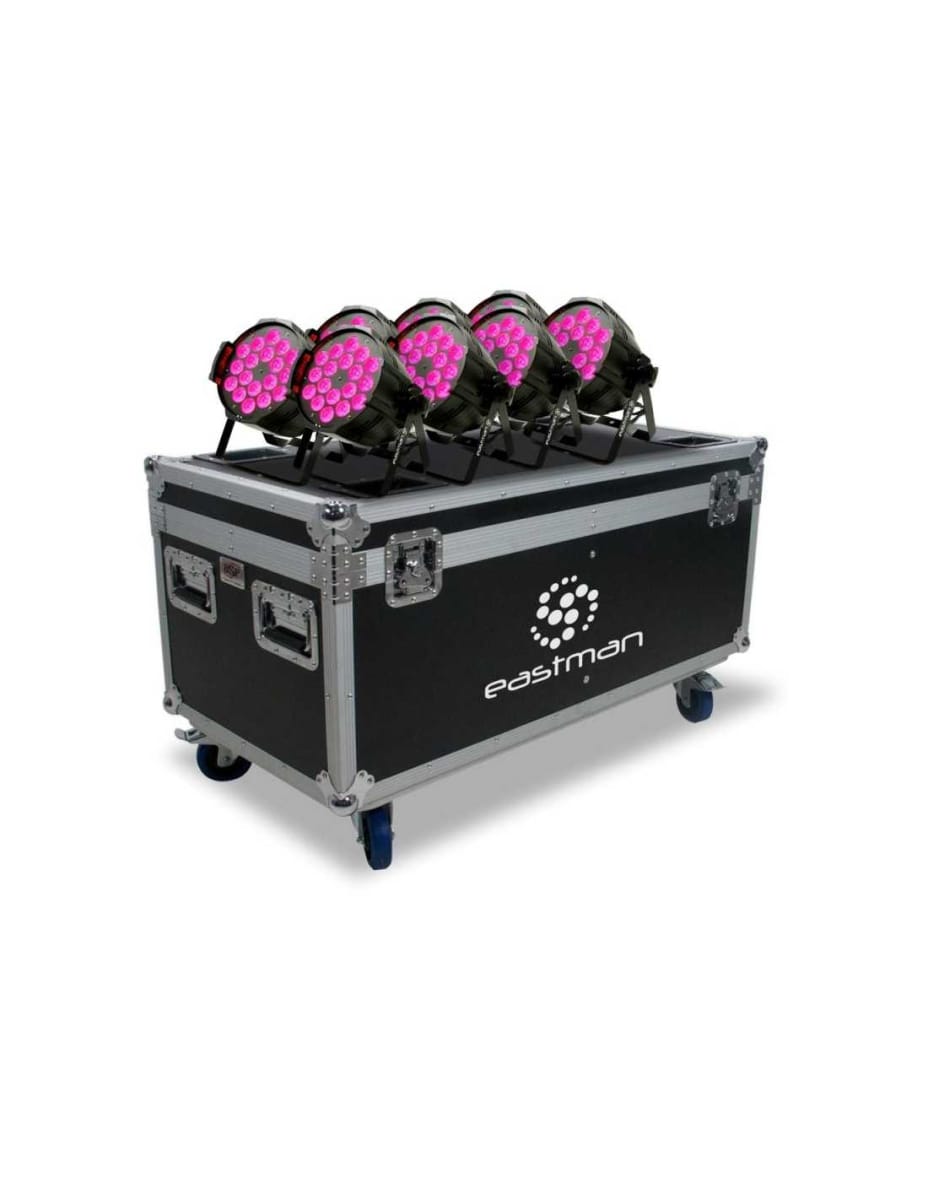 Eastman 8 IGNITE Lite Par LED 18X10W + Flight Case1