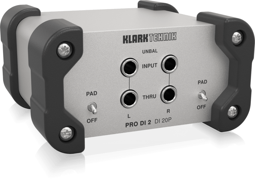 Caja Directa Estéreo Pasiva Klark Teknik DI20P3