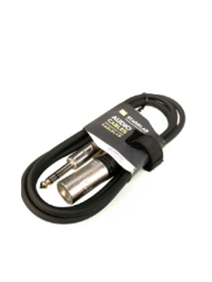 Cable Stagelab XLR Macho/ TRS 1.5 metros1