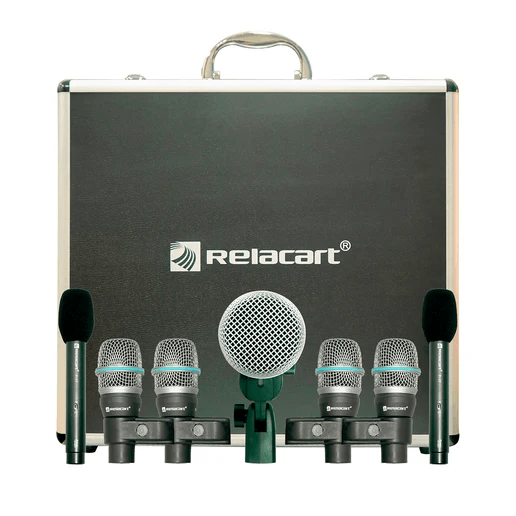 Relacart DMK007 Set de Micrófonos Batería 7 piezas2