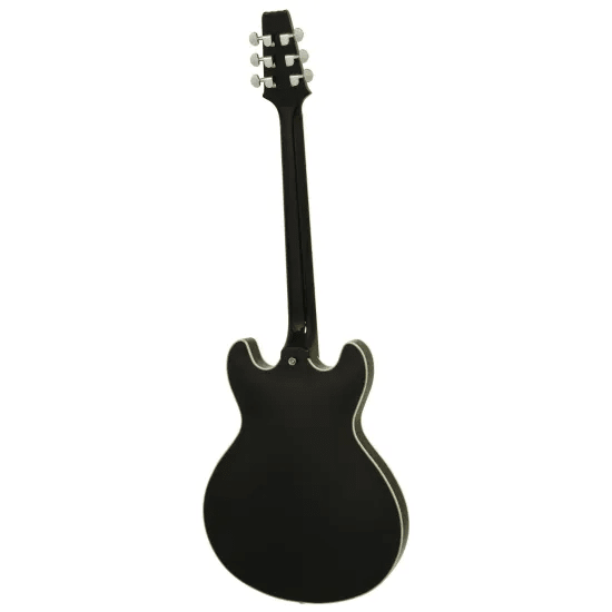 Aria Pro II Guitarra Eléctrica Semi-Hollow TA-CLASS 335 Style Classic Black2