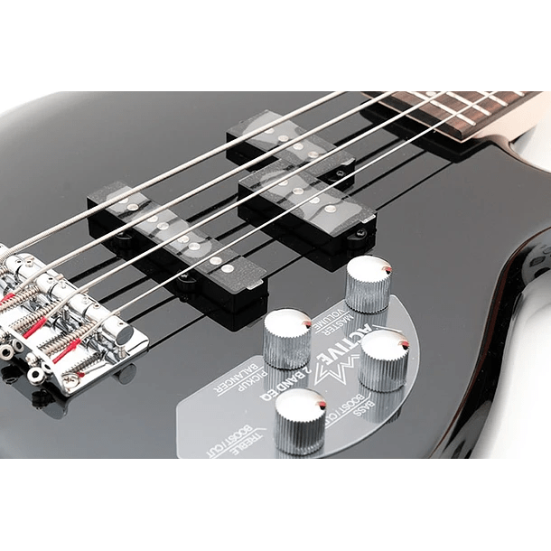 Bajo Electrico Action 4C Negro Cort ACTIONBASSPLUS-BK3