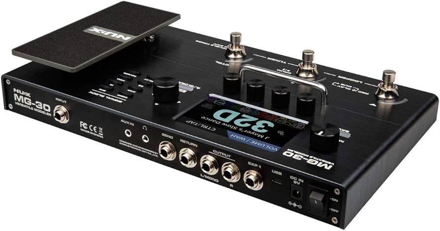 MG-30 Pedal multiefectos NUX1