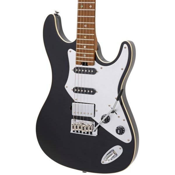 Guitarra Eléctrica 714-GTR Strat Black Aluminio2