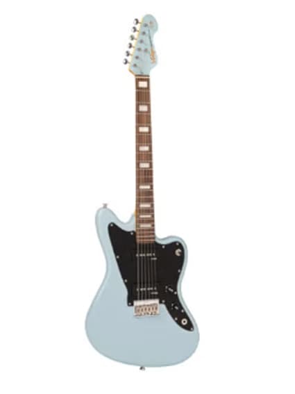 Guitarra Eléctrica Vintage V65 Reissued Satin Blue1