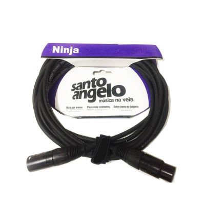 SAMURAI 6.10M XLR-XLR Santo Angelo Cable Mic1