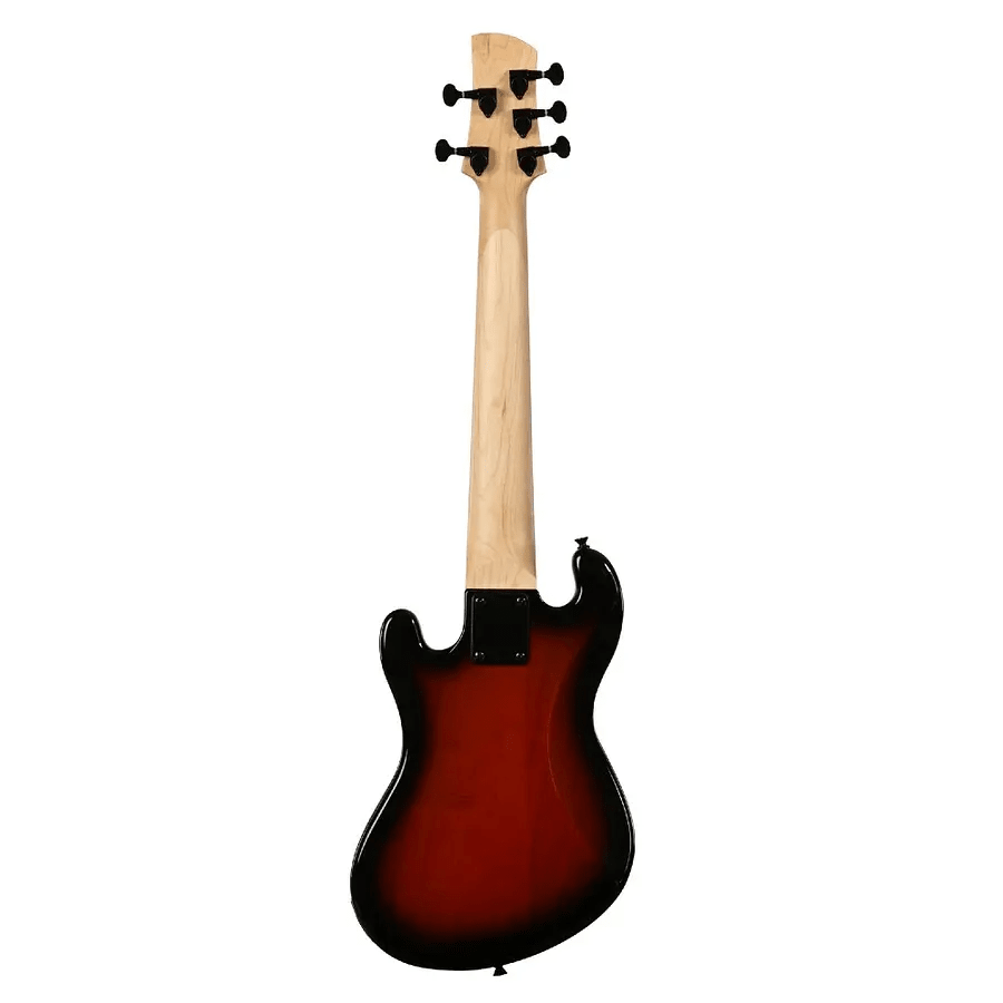 U-Bass Sólido 5 Cuerdas Fretted Marron Burst Kala4