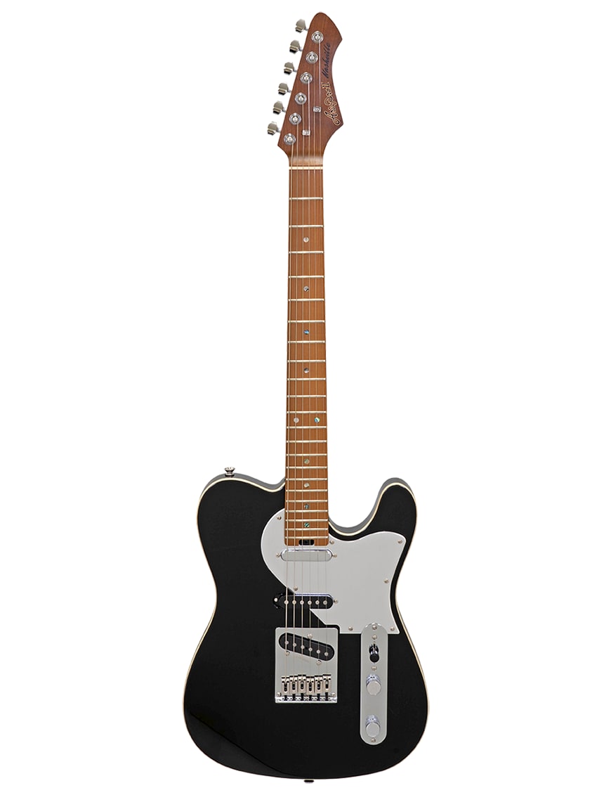 Aria Pro II Telecaster Black Aluminium 615-GTR1