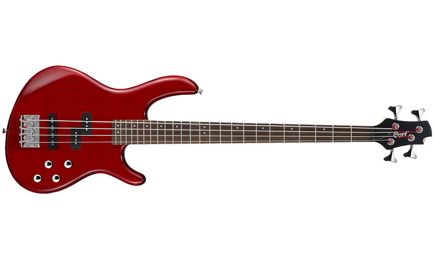 CORT BAJO ELEC.ACTION BASS PLUS ROJO C/FUNDA1