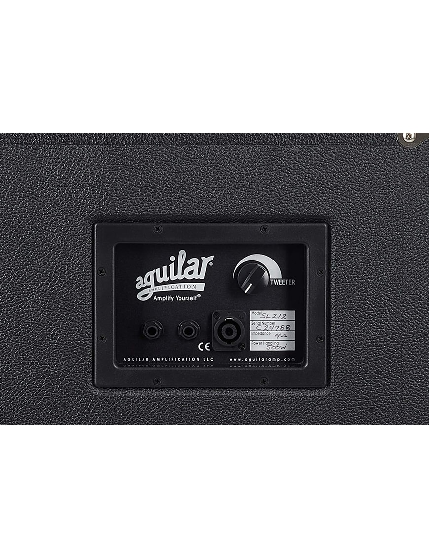 Aguilar Gabinete Bajo SL212 Classic Black 500W 4 Ohms3