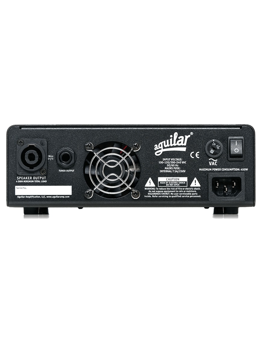 Aguilar® Tone Hammer® 350 LTD Amplificador Bajo Cabezal 350W Chocolate Brown Edición Limitada2