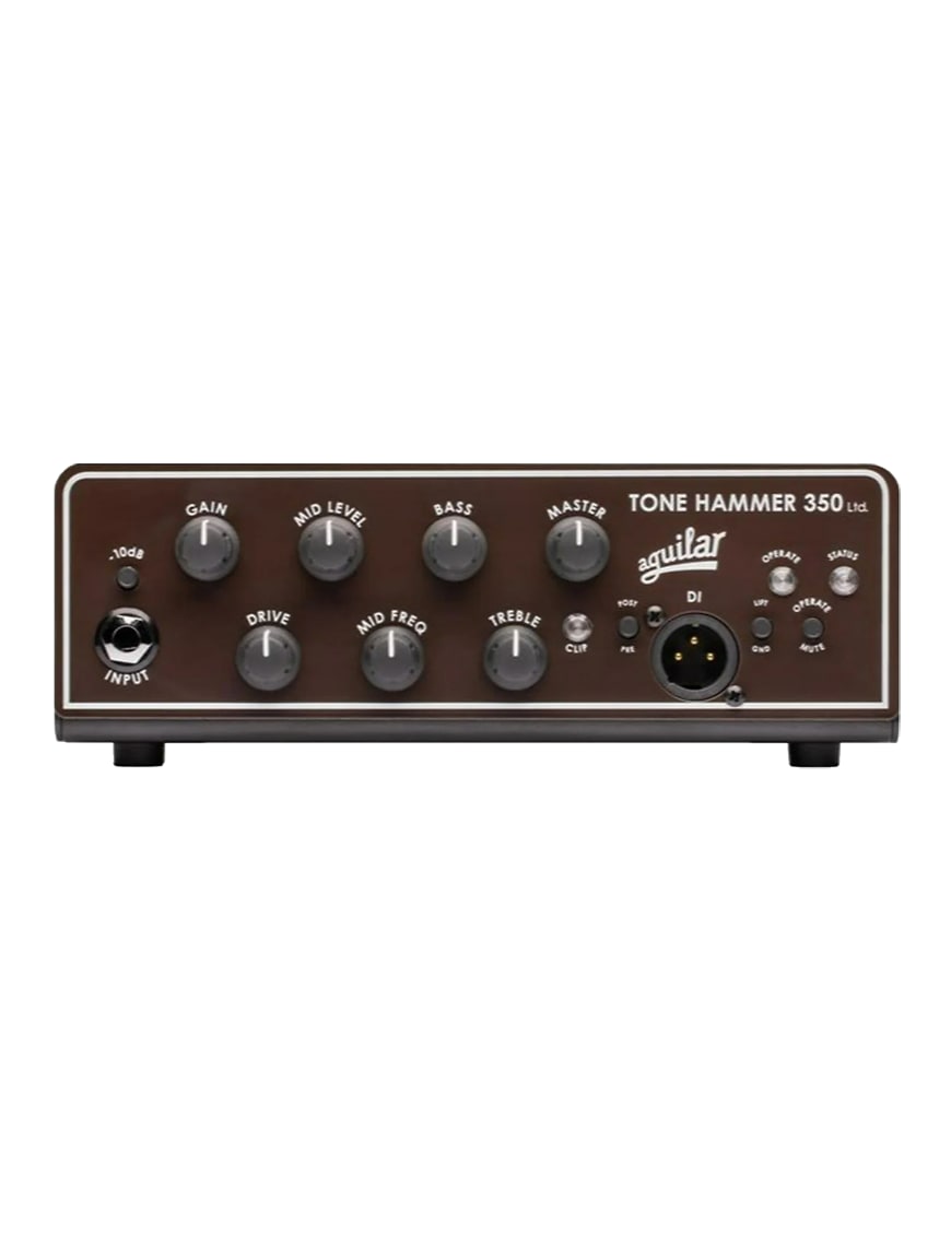 Aguilar® Tone Hammer® 350 LTD Amplificador Bajo Cabezal 350W Chocolate Brown Edición Limitada3